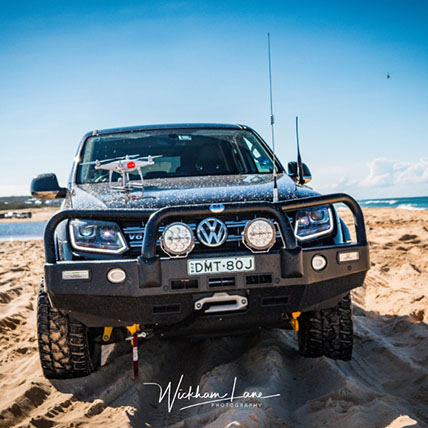 The beast on redhead beach