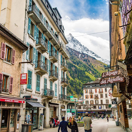 Chamonix Street scene