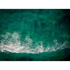 Surfers Bomb Shot - Framed 1200x760mm